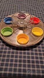 Set fonduta bourghignonne girevole vintage