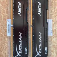 HyperX FURY 16GB (2x8) DDR4 (HX421C14FBK2/16)