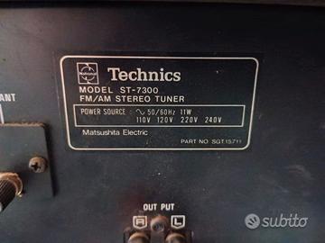 SINTONIZZATORE TECHNICS VINTAGE