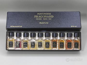 Fragonard Set di 10 Profumi Vintage