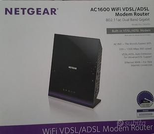 Modem router netgear d 6400