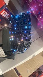 Mini lucciole,da 180 Luci, colore viola, blu rosso