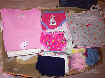 Intimo bambina fino 9/10 anni