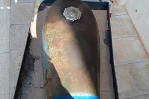 Serbatoio nudo per gilera moto d'epoca anni 80