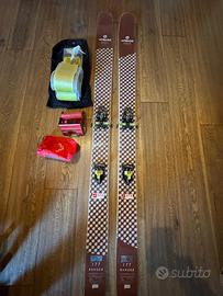 Sci da scialpinismo freerider leggero