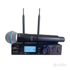 RADIOMICROFONO SHURE BETA 58 ULX D4 USATO PERFETTO