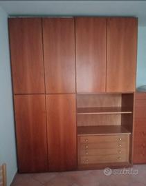 cucina camera soggiorno 