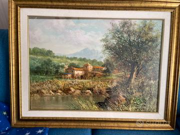 Olio su tela  Luigi Spadini