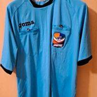 maglia arbitro azzurra joma