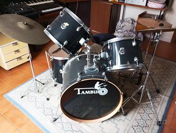 Batteria Tamburo T5 + Set Piatti Paiste