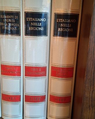 Lotto 3 Volumi UTET - Storia della Lingua Italiana