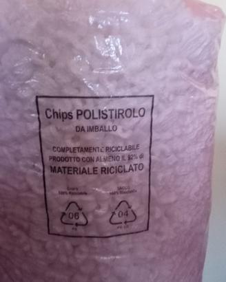 SACCO POLISTIROLO PER IMBALLAGGIO