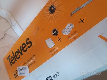 ANTENNA+AMPLIFICATORE LTD+ALIMENTATORE