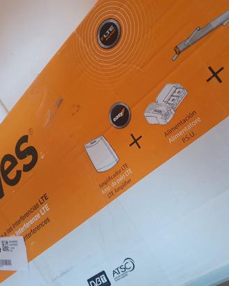 ANTENNA+AMPLIFICATORE LTD+ALIMENTATORE