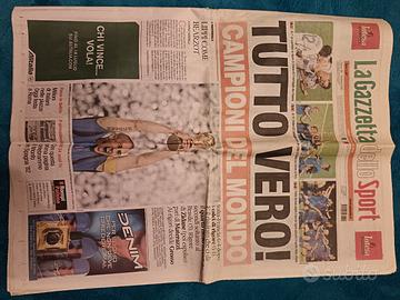 Gazzetta dello Sport 2006 Campioni del Mondo 