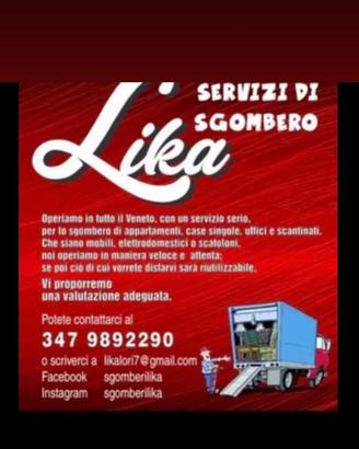 Servizio dí sgombero