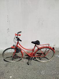 Bici Graziella rossa Montana vintage