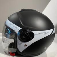 Casco Scorpion Exo City II SHOT GRIGIO OPACO/BIAN