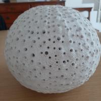 lampada riccio ceramica leccese di Luigi Martina