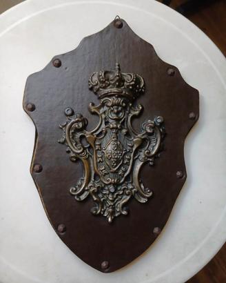 Stemma araldico decorativo, vintage da parete