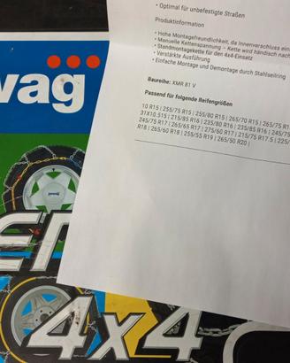 Catene PEWAG 4X4 per SUV