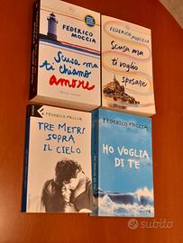 4 libri di Federico Moccia.
