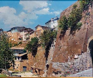 Dipinto di Armando Romano "Orvieto"