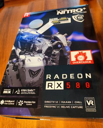 scheda video Sapphire NITRO+ Radeon RX 580 8GB