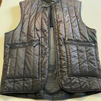Giubbotto senza maniche da moto con para schiena