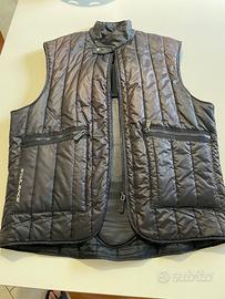 Giubbotto senza maniche da moto con para schiena