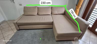 DIVANO ANGOLARE LETTO 