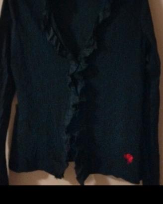 maglietta nera donna Moschino tg 44