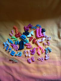 lotto scarpette Barbie 