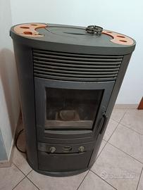 stufa a pellet + pellet+tubi