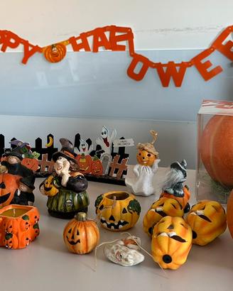 Vari oggetti halloween