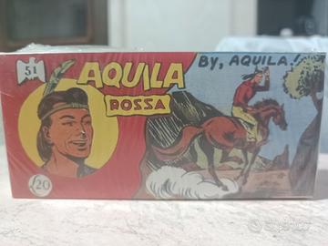 aquila rossa strisce