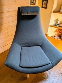 Poltrona Diotti girevole mod. Agata