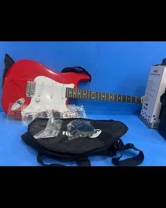 Chitarra Elettrica RockJam Rossa
