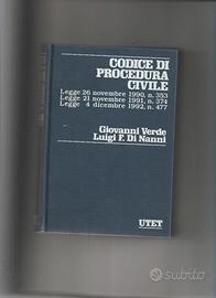 CODICE DI PROCEDURA CIVILE HOEPLI 1993