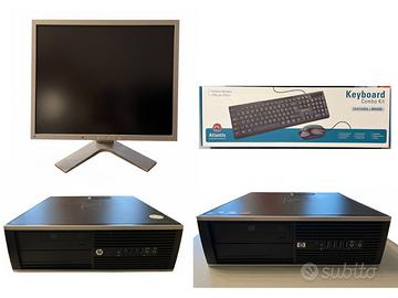 Computer HP i5 + HP CoreDuo 7600 + Monitor Eizo 19
