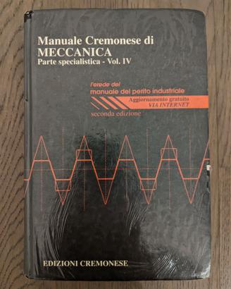 Manuale Cremonese di MECCANICA