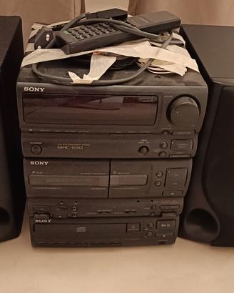 Impianto stereo Sony MHC 650