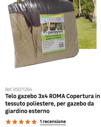 Copertura per gazebo