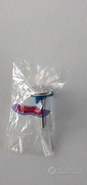 Tappo copriforo in ottone cromato lucido Nuovo con