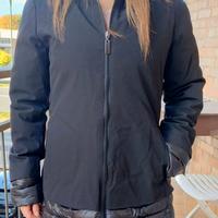 Giubbotto donna RIFLE nero taglia S con cappuccio 