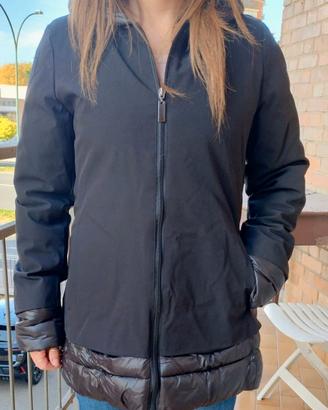 Giubbotto donna RIFLE nero taglia S con cappuccio 
