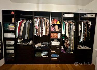 Cabina Armadio ikea PAX, super accessoriato.