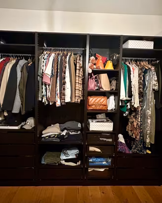 Cabina Armadio ikea PAX, super accessoriato.