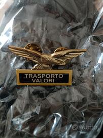 Spilla trasporto valori guardie giurate