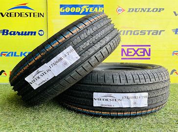 X2: Estive 175/60R14 79H -VREDESTEIN- al 100%